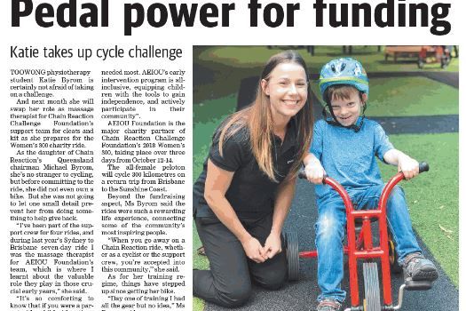 Westside News: Pedal power for funding